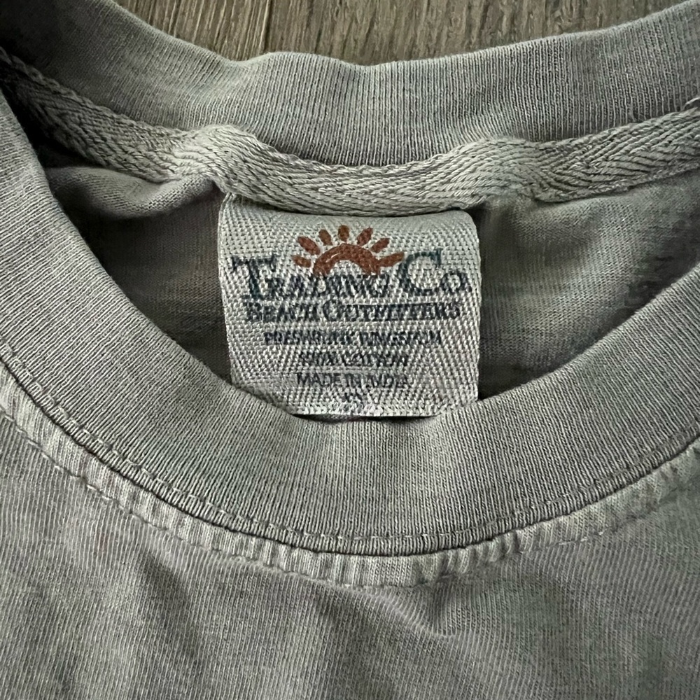 Ft. Myers Beach Florida Graphic T-Shirt Vintage Classic Surf Jeep L gray NWOT - Picture 4 of 4